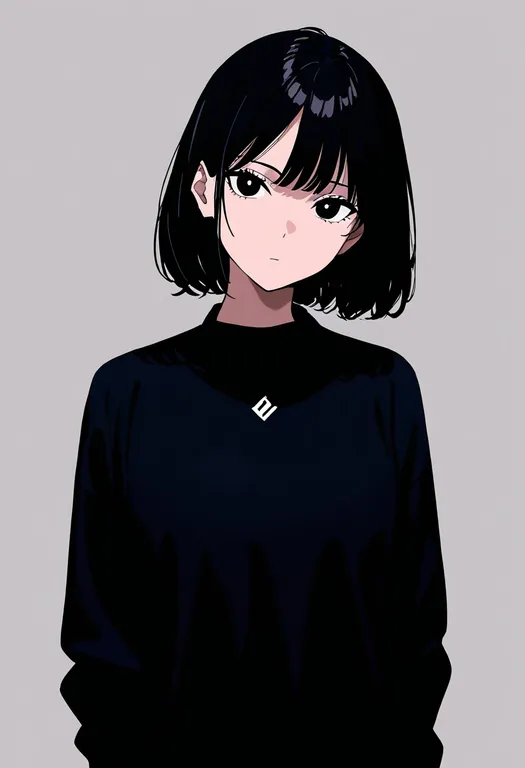 masterpiece, best quality, newest, absurdres, highres, safe, company_logo, 1girl, solo, simple_background — by k3scat, made with ComfyUI