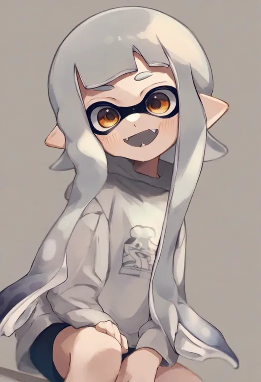 masterpiece, best quality, general, inkling, 1girl, solo, simple background — by k3scat, made with ComfyUI