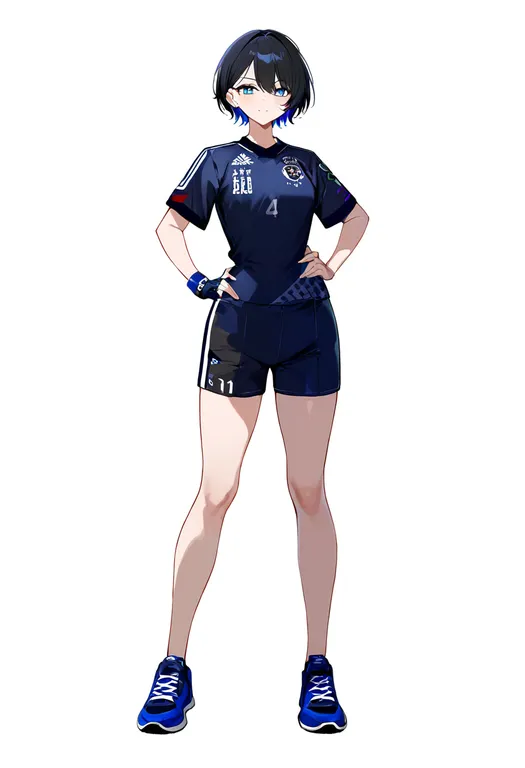 masterpiece, best quality, newest, absurdres, highres, safe, 2025_fifa_club_world_cup, solo, full_body… — by k3scat, made with ComfyUI