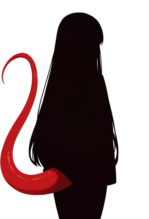 masterpiece, best quality, newest, absurdres, highres, safe, red_tail, 1girl, solo, simple_background — by k3scat, made with ComfyUI