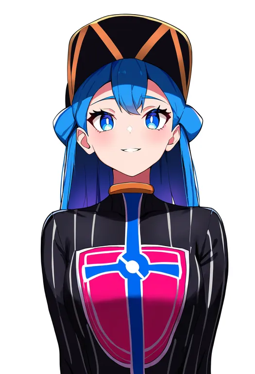 masterpiece, best quality, newest, absurdres, highres, safe, champion_uniform_(pokemon), 1girl, solo, simple_background — by k3scat, made with ComfyUI