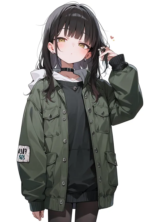 masterpiece, best quality, score_7, safe, amatsutsumi, solo, simple background — by k3scat, made with ComfyUI