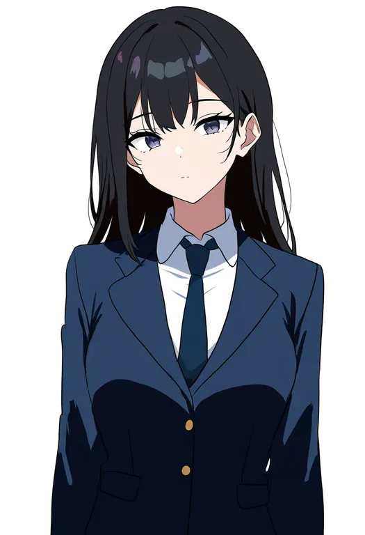 masterpiece, best quality, newest, absurdres, highres, safe, yamabuki_high_school_uniform, 1girl, solo… — by k3scat, made with ComfyUI