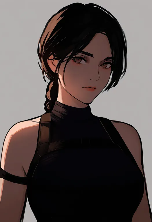 masterpiece, best quality, newest, absurdres, highres, safe, tomb_raider, solo, simple_background — by k3scat, made with ComfyUI