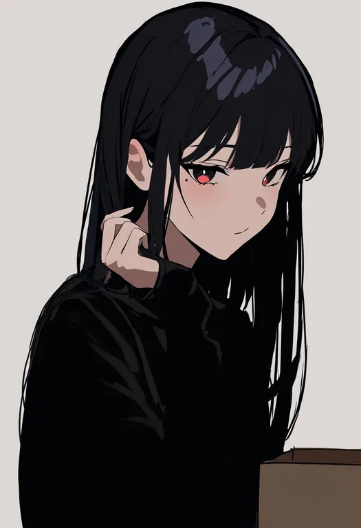masterpiece, best quality, newest, absurdres, highres, safe, box, 1girl, solo, simple_background — by k3scat, made with ComfyUI