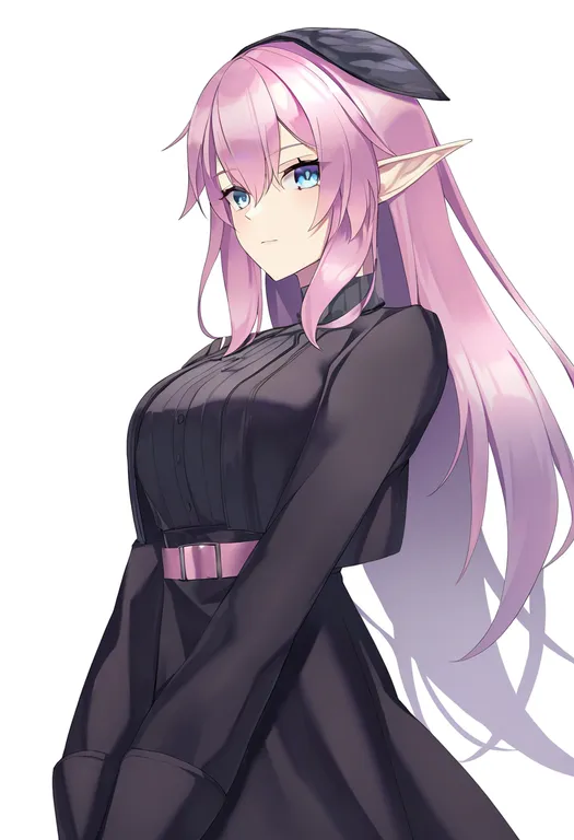 masterpiece, best quality, newest, absurdres, highres, safe, agarest_senki_mariage, solo, simple_background — by k3scat, made with ComfyUI