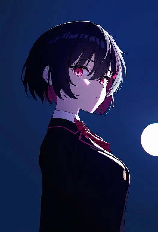 masterpiece, best quality, newest, absurdres, highres, safe, night_raven_college_school_uniform, 1girl, solo… — by k3scat, made with ComfyUI