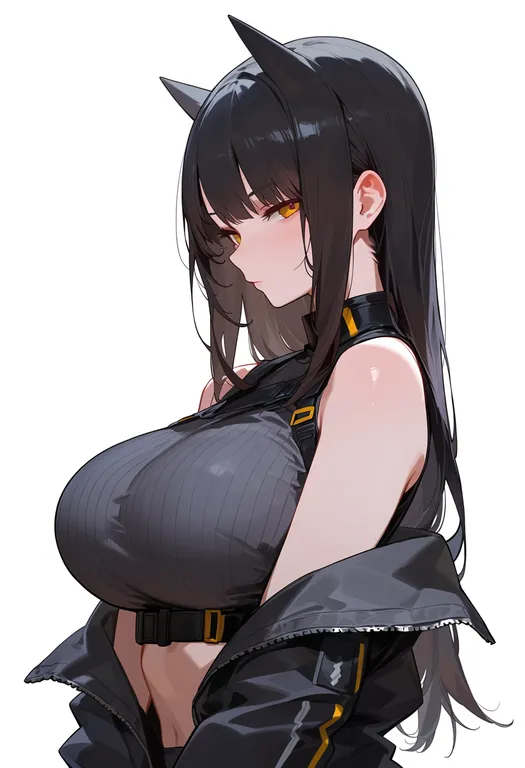masterpiece, best quality, score_7, safe, agent (girls' frontline), girls' frontline, solo, upper body… — by k3scat, made with ComfyUI