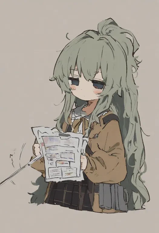 masterpiece, best quality, general, tape, 1girl, solo, simple background — by k3scat, made with ComfyUI