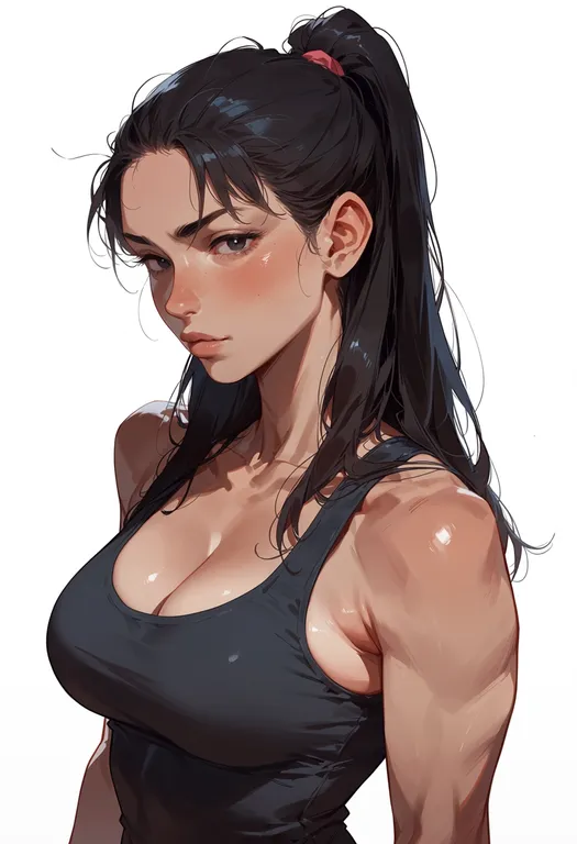 masterpiece, best quality, score_7, safe, shiro (crayon shin-chan), crayon shin-chan, solo, upper body… — by k3scat, made with ComfyUI