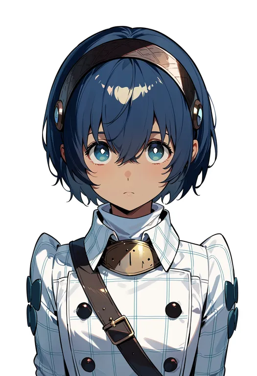 masterpiece, best quality, score_7, safe, protagonist (metaphor: refantazio), metaphor: refantazio, solo, upper body… — by k3scat, made with ComfyUI