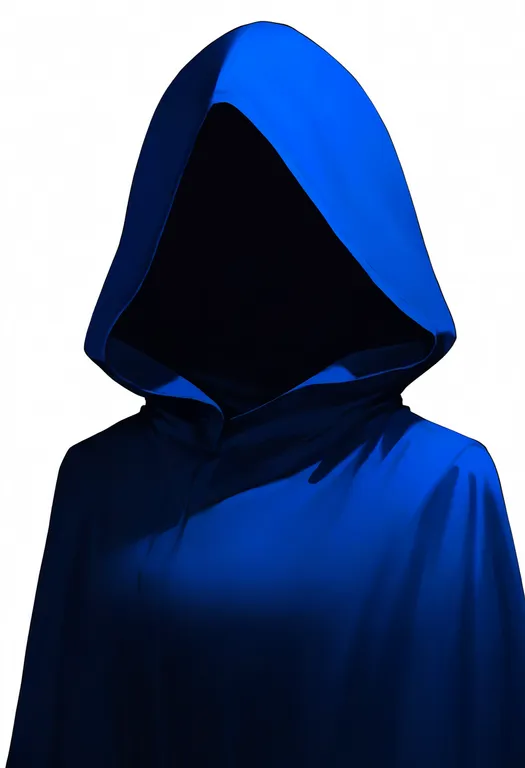 masterpiece, best quality, newest, absurdres, highres, safe, blue_hood, 1girl, solo, simple_background — by k3scat, made with ComfyUI