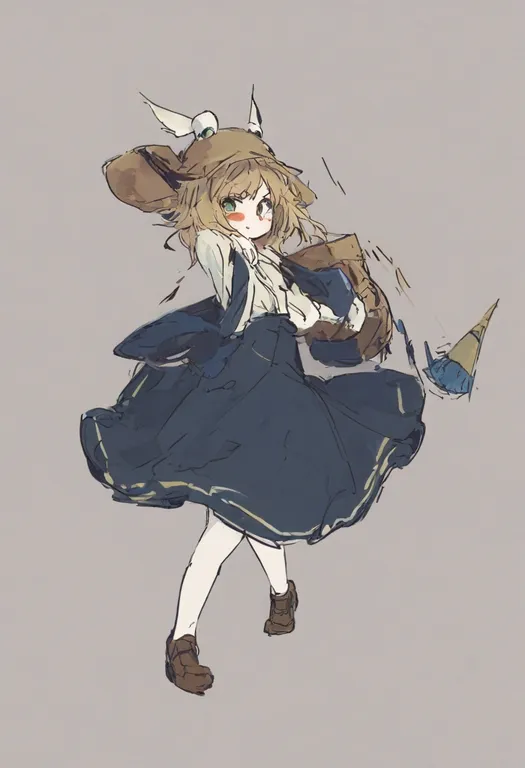 masterpiece, best quality, general, medium skirt, 1girl, solo, simple background — by k3scat, made with ComfyUI