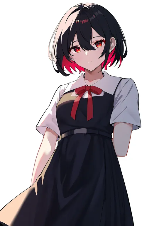 masterpiece, best quality, newest, absurdres, highres, safe, pixiv_shujuu_monogatari, solo, simple_background — by k3scat, made with ComfyUI
