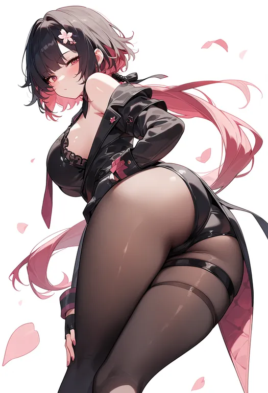 masterpiece, best quality, score_7, safe, pear blossom, 1girl, solo — by k3scat, made with ComfyUI