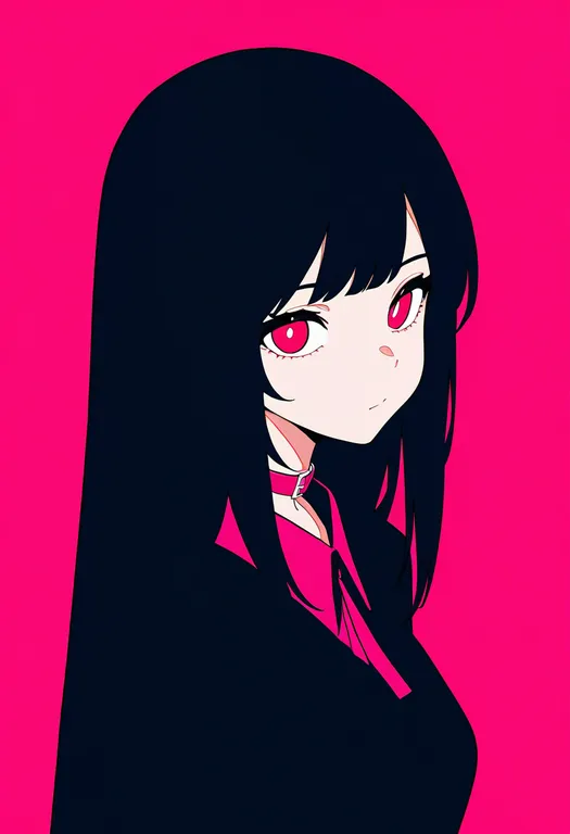 masterpiece, best quality, newest, absurdres, highres, safe, pink_collar, 1girl, solo, simple_background — by k3scat, made with ComfyUI