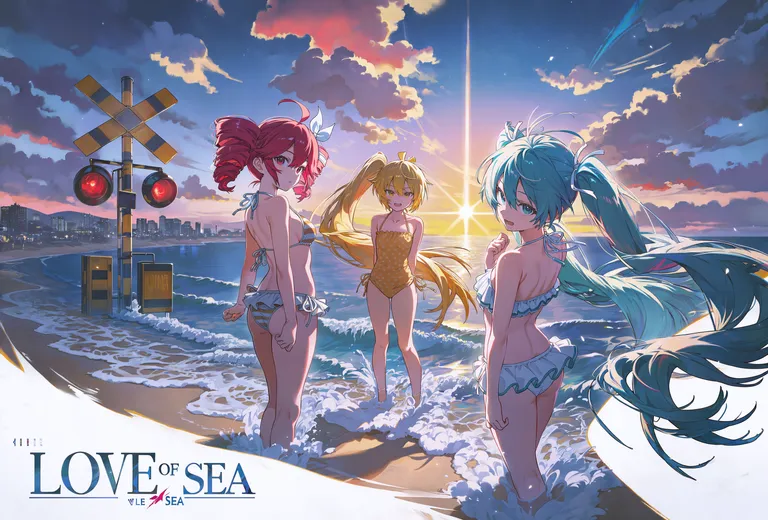 V-初音、重音、亚音-滨旅海报