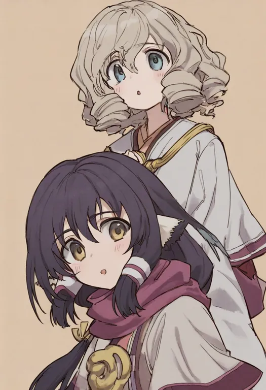 masterpiece, best quality, general, utawarerumono: itsuwari no kamen, solo, simple background — by k3scat, made with ComfyUI