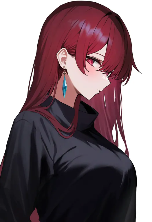 masterpiece, best quality, newest, absurdres, highres, safe, seiryuu, solo, upper_body, simple_background — by k3scat, made with ComfyUI