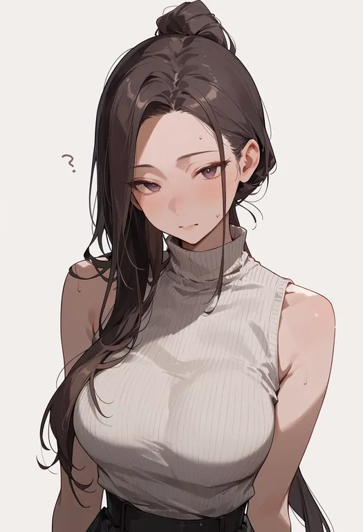 masterpiece, best quality, score_7, safe, yana (chihuri), solo, upper body, simple background — by k3scat, made with ComfyUI