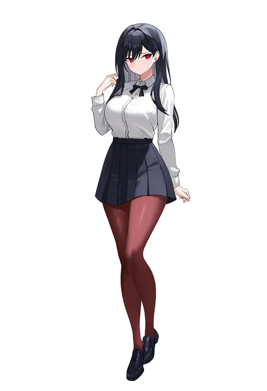 masterpiece, best quality, newest, absurdres, highres, safe, minna_no_golf, solo, full_body, simple_background — by k3scat, made with ComfyUI
