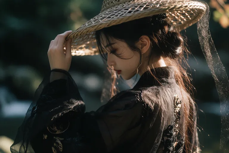 zidiusArt, --preview，wdlc48, Ani2rel, wdljql, The image depicts a person dressed in traditional attire… — by 天才美少女, made with ComfyUI