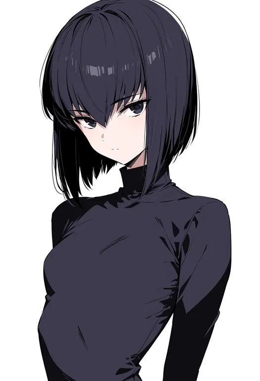 masterpiece, best quality, score_7, safe, kuonji alice, solo, upper body, simple background — by k3scat, made with ComfyUI