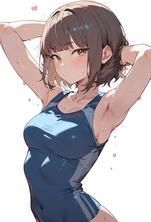 masterpiece, best quality, score_7, safe, minami mirei, solo, upper body, simple background — by k3scat, made with ComfyUI