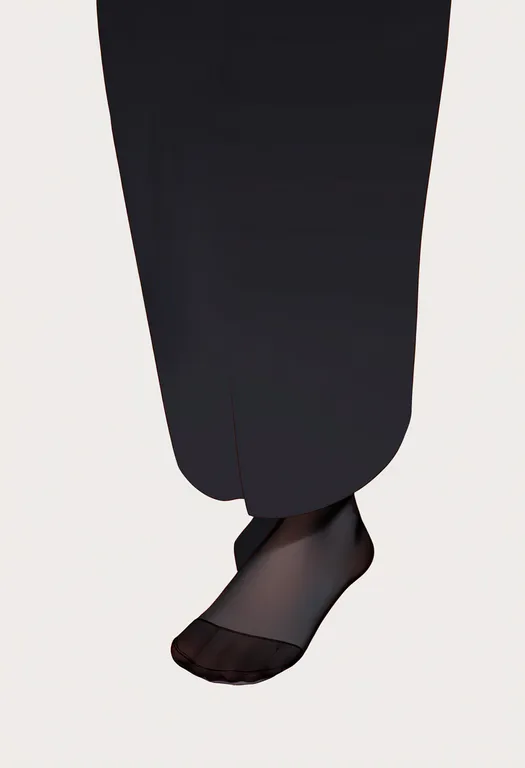 masterpiece, best quality, newest, absurdres, highres, safe, presenting_own_foot, 1girl, solo, simple_background — by k3scat, made with ComfyUI