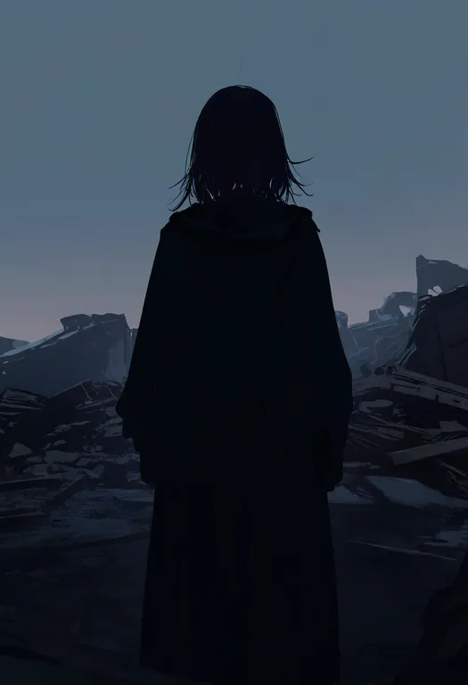 masterpiece, best quality, newest, absurdres, highres, safe, rubble, 1girl, solo, simple_background — by k3scat, made with ComfyUI