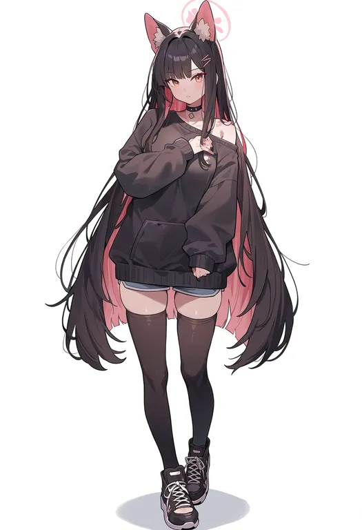 masterpiece, best quality, score_7, safe, no tail, 1girl, solo, simple background — by k3scat, made with ComfyUI