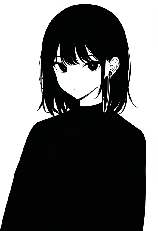 masterpiece, best quality, newest, absurdres, highres, safe, wireless_earphones, 1girl, solo, simple_background — by k3scat, made with ComfyUI