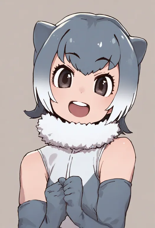 masterpiece, best quality, general, asian small-clawed otter (kemono friends), kemono friends, solo, upper body… — by k3scat, made with ComfyUI