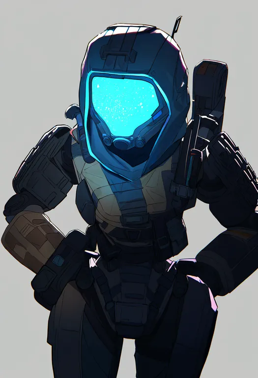 masterpiece, best quality, newest, absurdres, highres, safe, titanfall, solo, simple_background — by k3scat, made with ComfyUI