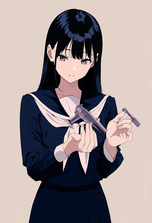 masterpiece, best quality, newest, absurdres, highres, safe, model_kit, 1girl, solo, simple_background — by k3scat, made with ComfyUI