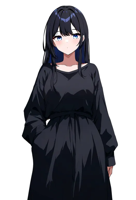 masterpiece, best quality, newest, absurdres, highres, safe, prototype_design, 1girl, solo, simple_background — by k3scat, made with ComfyUI