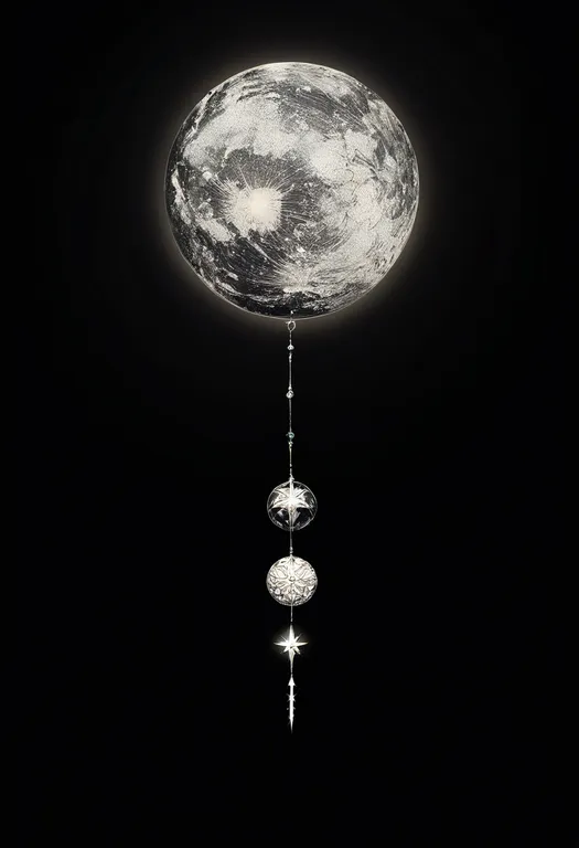 masterpiece, best quality, newest, absurdres, highres, safe, moon_(ornament), 1girl, solo, simple_background — by k3scat, made with ComfyUI