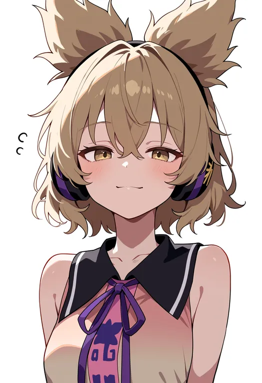 masterpiece, best quality, score_7, safe, toyosatomimi no miko, touhou, solo, upper body, simple background — by k3scat, made with ComfyUI