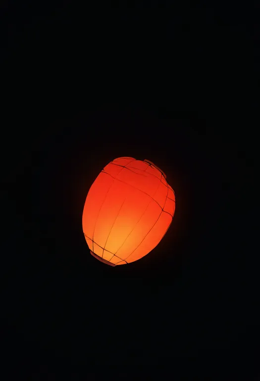 masterpiece, best quality, newest, absurdres, highres, safe, sky_lantern, 1girl, solo, simple_background — by k3scat, made with ComfyUI