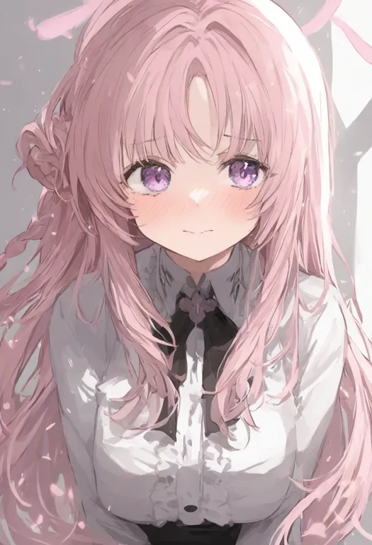 masterpiece, best quality, general, confession, 1girl, solo, simple background — by k3scat, made with ComfyUI