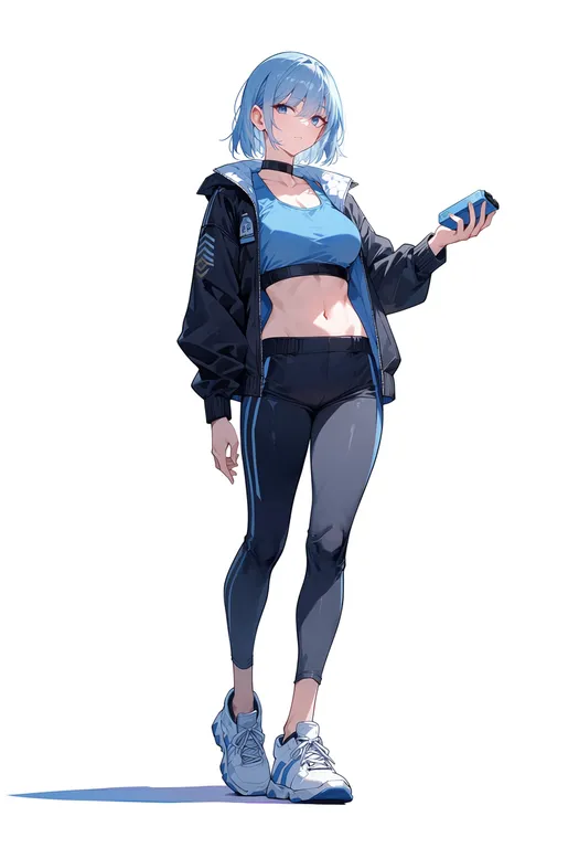 masterpiece, best quality, score_7, safe, olympics, solo, full body, simple background — by k3scat, made with ComfyUI
