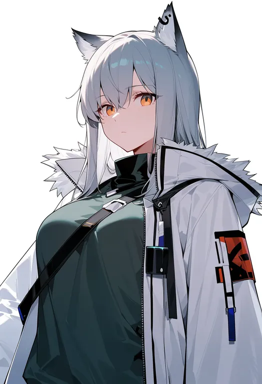 masterpiece, best quality, score_7, safe, texas (winter messenger) (arknights), arknights, solo, upper body… — by k3scat, made with ComfyUI