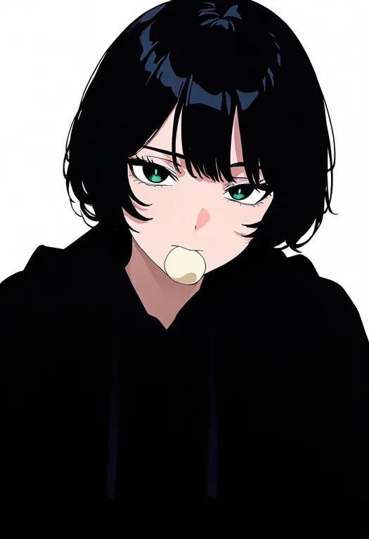 masterpiece, best quality, newest, absurdres, highres, safe, dough_scraper, 1girl, solo, upper_body, simple_background — by k3scat, made with ComfyUI