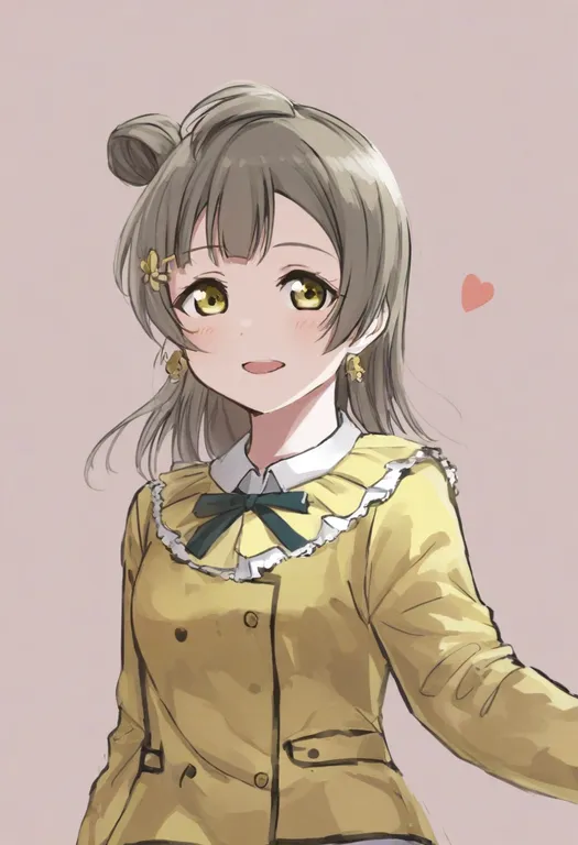 masterpiece, best quality, general, love live!, solo, simple background — by k3scat, made with ComfyUI