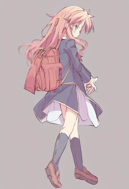 masterpiece, best quality, general, baka to test to shoukanjuu, solo, simple background — by k3scat, made with ComfyUI