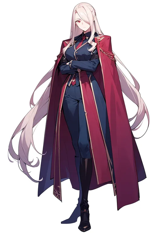 masterpiece, best quality, score_7, safe, lord camelot (fate), 1girl, solo, simple background — by k3scat, made with ComfyUI