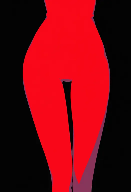 masterpiece, best quality, newest, absurdres, highres, safe, red_leotard, 1girl, solo, simple_background — by k3scat, made with ComfyUI