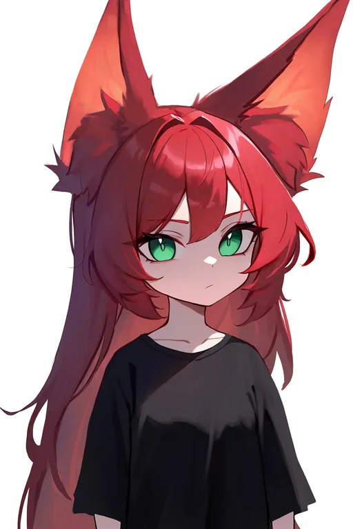 masterpiece, best quality, newest, absurdres, highres, safe, yordle, 1girl, solo, simple_background — by k3scat, made with ComfyUI
