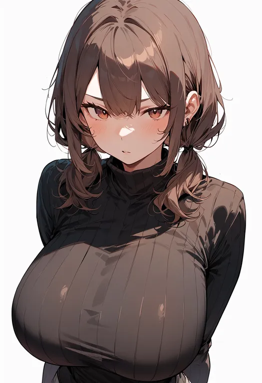 masterpiece, best quality, score_7, safe, playing card game, 1girl, solo, upper body, simple background — by k3scat, made with ComfyUI
