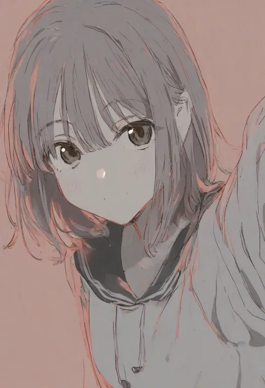 masterpiece, best quality, general, selfie, 1girl, solo, simple background — by k3scat, made with ComfyUI